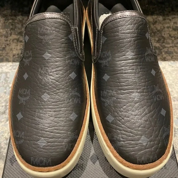 Mcm slip on sneakers women size 37